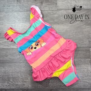 Paw Patrol One Piece Swimsuit Size 3-4